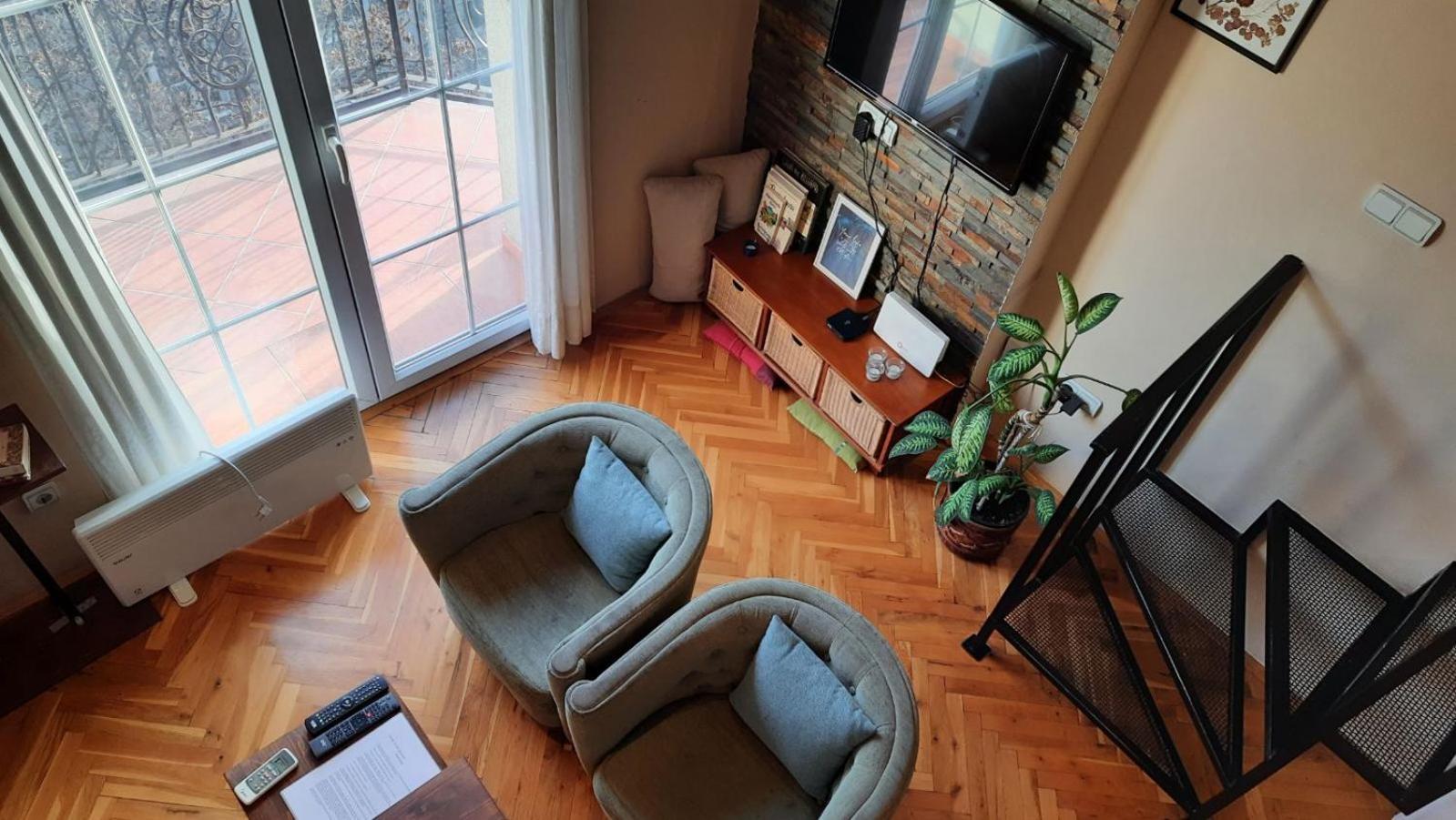 Duplex Studio Mansarda Leilighet Beograd Eksteriør bilde