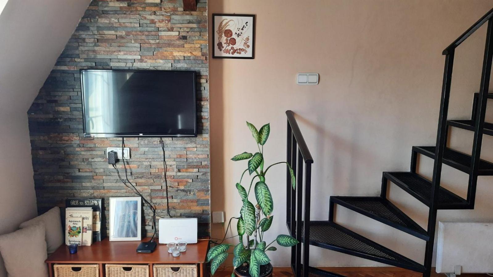 Duplex Studio Mansarda Leilighet Beograd Eksteriør bilde